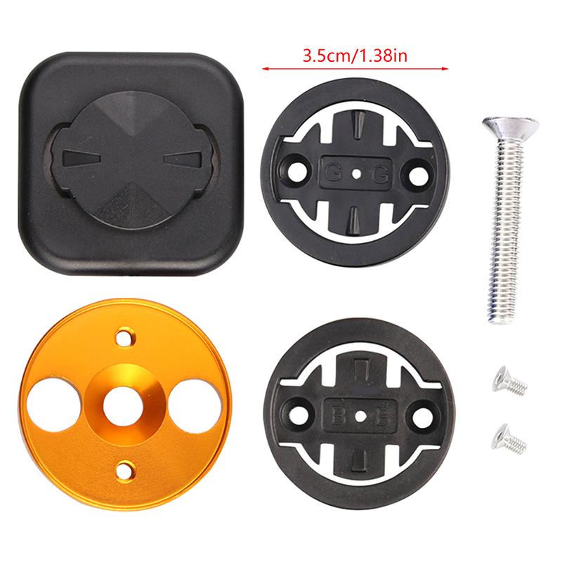 Road Bike Computer Holder Stem For Bicycle Stopwatch Gps Speedometer Mount Bracket Support Base Aluminum Alloy Replacement Part