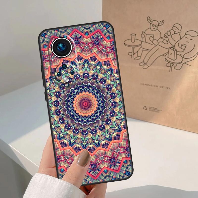 

Цветочный дизайн мандалы для чехла Honor Magic 8 7 6 5 Pro для Honor X9d X9c X9b X9a X8c X8b Win 200 400 50 70 90 Lite Honor X9b