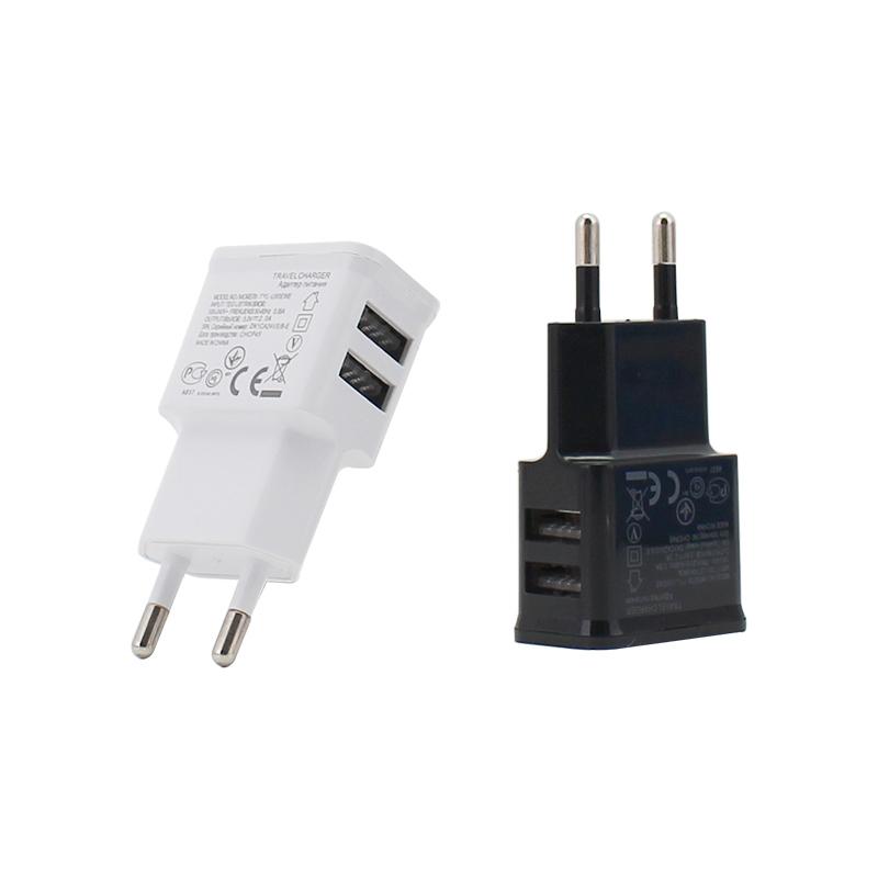 

USB зарядное устройство 5 В 2 А EU Plug настенные портативные зарядные устройства для мобильных телефонов мини-адаптер переменного тока для путешествий Samsung Iphone Xiaomi EU