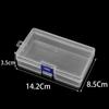 Round and Square Transparent Multi-Grid Jewelry Storage Boxes