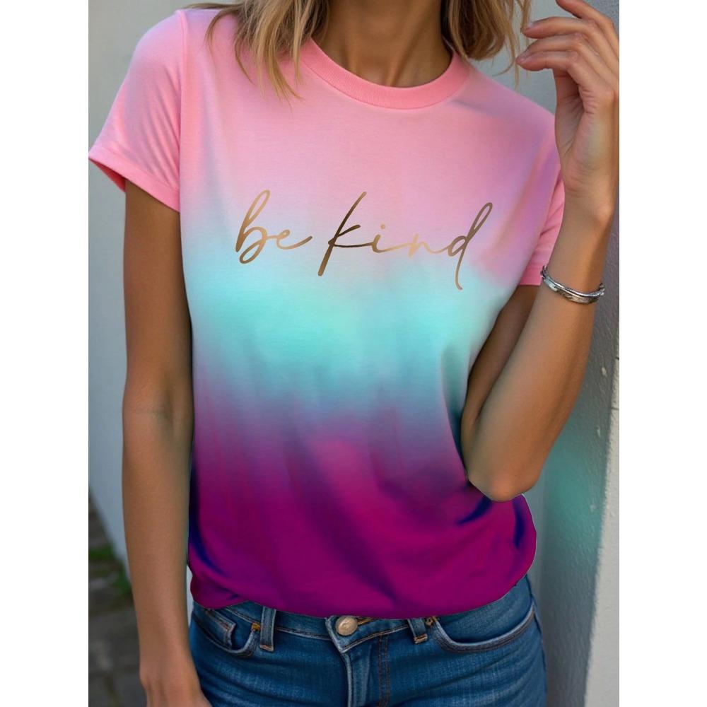 Damen T-Shirt Abstraktes Gesicht Linienkunst Grafischer Druck Oberteile Lässig Rundhals Kurzarm T-Shirt Sommer Outdoor Mode Damenbekleidung