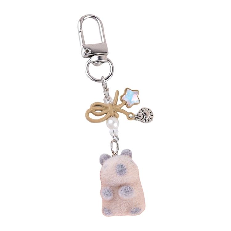 

Delightful Groundhog Bag Accessory with Detailed Craftsmanship Felt Animal Pendant Keyring Trendy Key Holder Accessory