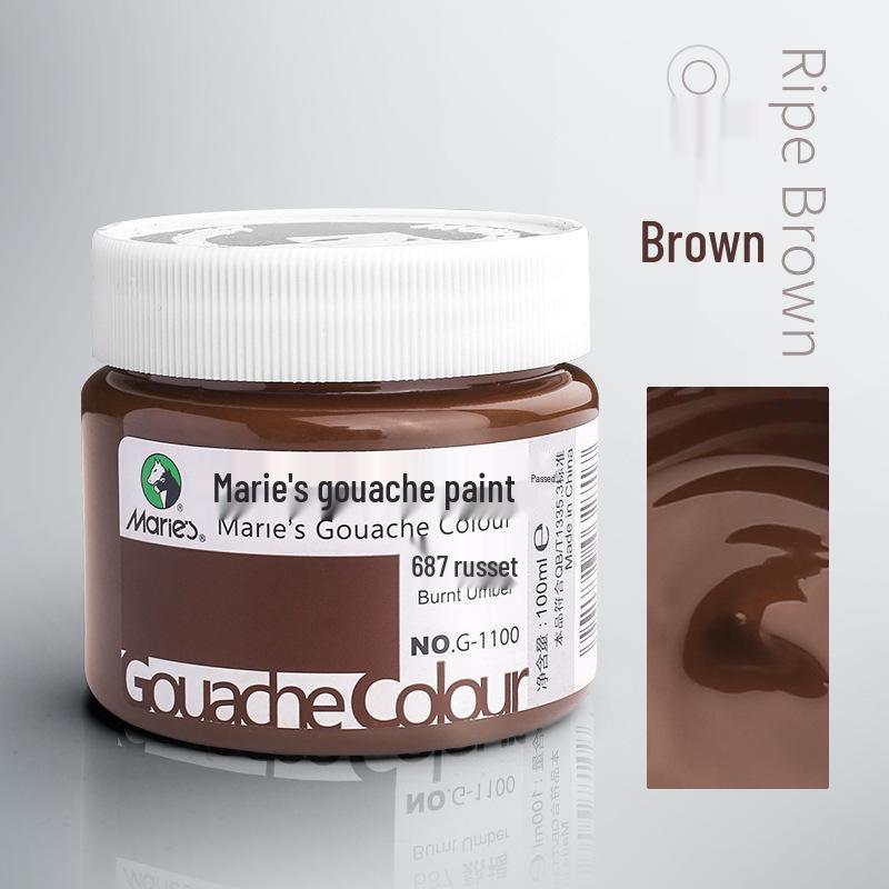 Mali Concentrated Gouache Paint Refill - Jelly Pigment for Art Exams