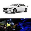 6-Light LED Full Interior Lights Package Deal For 2014 and Up Mazda6 Mazdaspeed6