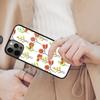 Leafy Green Pattern Cute Magnetic Phone Case For APPLE iPhone 17 Air 16 14 13 12 Pro Max 15 Plus Wireless Charge MagSafe Cover