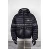 26S Street Style Embroidered Cotton Puffer Jacket Men Women Loose Fit Zip Hooded Winter Coat Casual Streetwear
