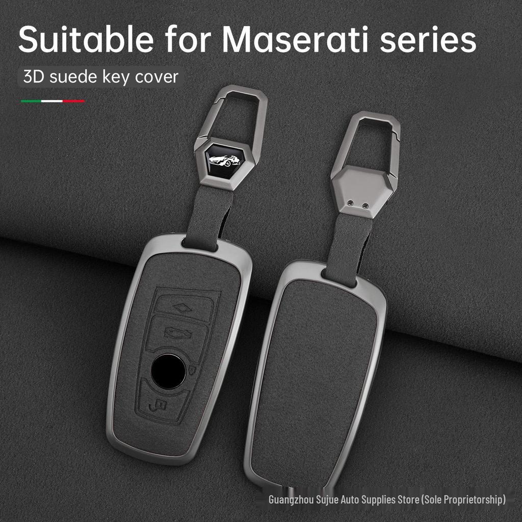 Key Case Cover for BMW 3, 5, 6, 7 Series & X1, X3, X4, X5, X6: Protective Shell with Buckle
