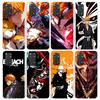 Kurosaki Ichigo Bleach Phone Case For Xiaomi Poco X5 X6 X7 Pro F7 Ultra M7 Redmi 15C 15 13C 13 12C 12 10 10C 10A 9 9C 9T 9A Cove