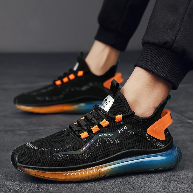 Leuchtende Kokosnuss Shuen Herrenschuhe 2025 neu Sommer atmungsaktives Mesh lässige Sport Popcorn Dad Schuhe ins