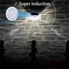 Solar Light Outdoor 100 LED Wall Lamp PIR Motion Sensor Lamp Waterproof Stairs Lights for Courtyard Garden Street Decoration