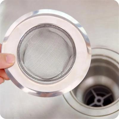 Keukenspoelbak Filter Mesh Metaal Vloerafvoer Net Voedselresten Stopper Plug Douche Badkuip Haarvanger Deodorant Afvoerputje Reiniger Tool