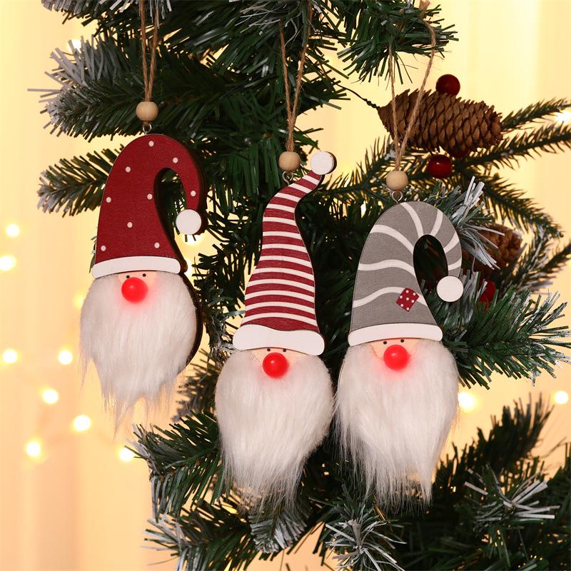 Luminous Forest Old Man Christmas Tree Hanging Ornament