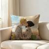 LOVE K-Kit and L-Lili Customizable Square Cushion Cover Double Sided Print Pillow Case