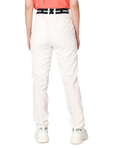 Admiral Golf ADLA440 Women's Back Dimple Long Pants, White