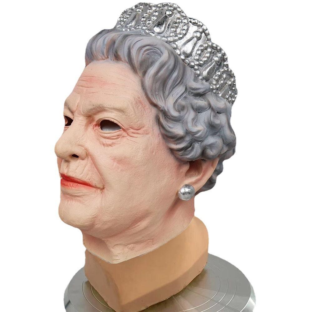 Mască de latex Regina Angliei
