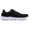 Skechers Go Run 400 Logo Lace-Up Mesh EVA TPU Shock Absorbing Durable Breathable Lightweight Low-Top Running Shoes Men Sneakers Black White 54354-BKW