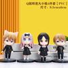 4Pcs Anime Figure Kaguya-sama: Love Is War Shinomiya Kaguya Student Uniform Dress Model PVC Kawaii Girl Desktop Decoration