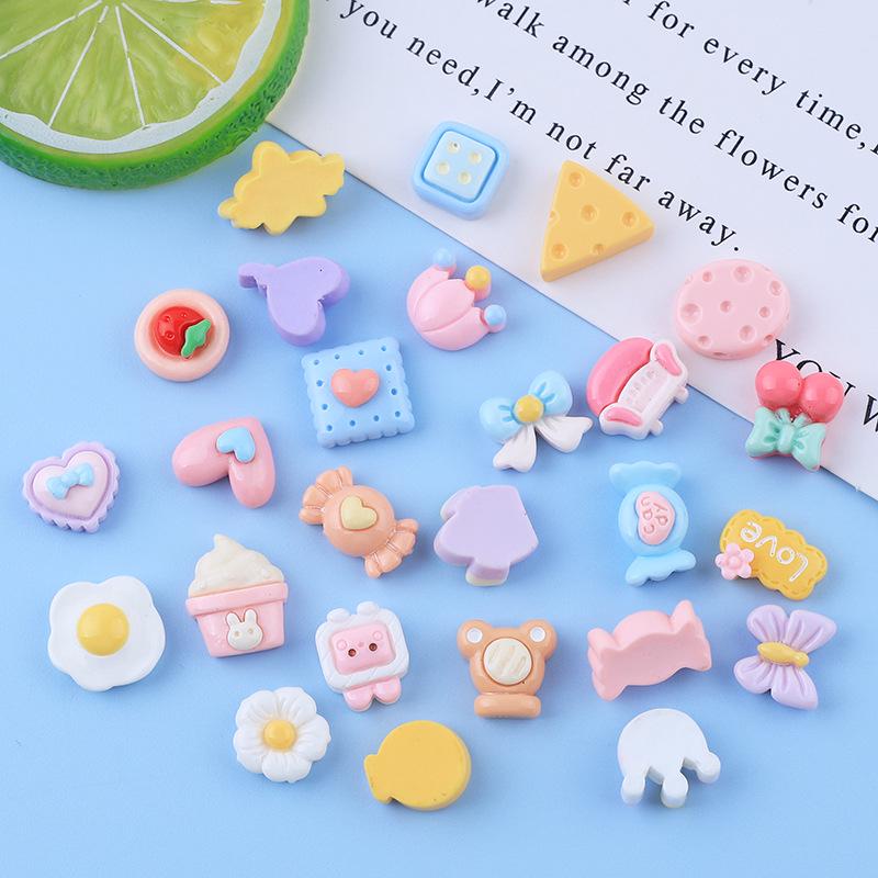 Cartoon DIY Resin Accessories: Phone Case Materials, Cream Glue, Refrigerator Stickers, Ornaments