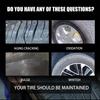 Homonth Car Tire Wheel Coating Agent Cleans Stains, Brightens Glazing, Long-lasting Maintenance of Tire Rims 1set