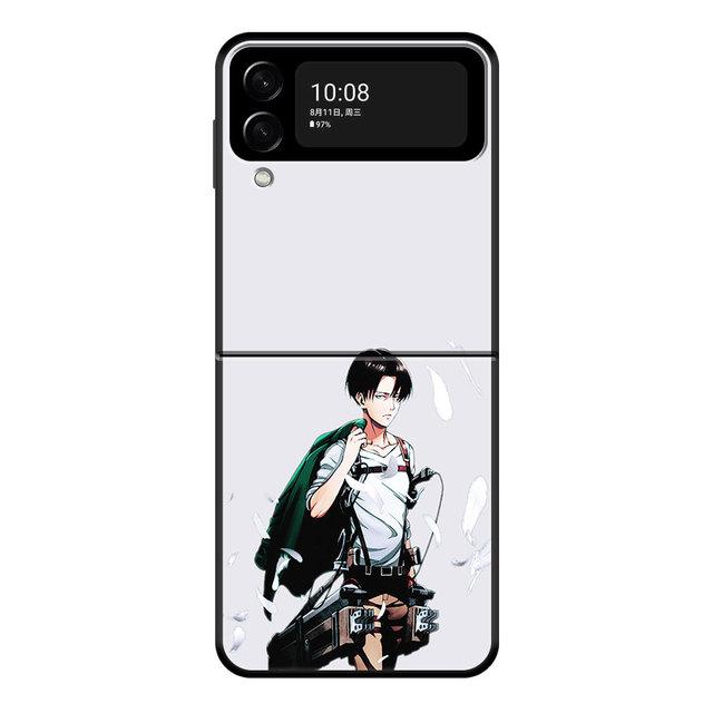 Hard Pc Shingeki No Kyojin Attack On Titan Phone Case For Samsung Flip Zflip Z Flip3 5g Zflip3 Fundas