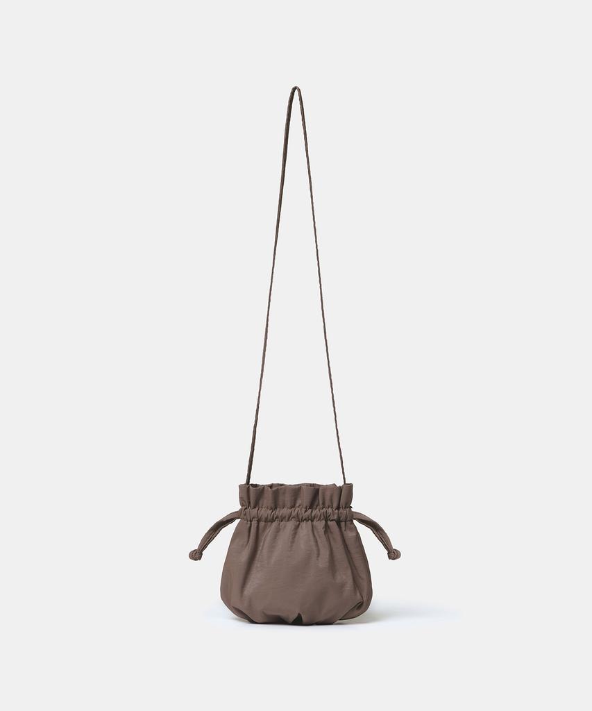 Musinsa Standard Woman Women'S Bright Mini Pouch Bag [Brown]