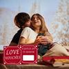 10/20Pcs Couples DIY Scratch Card Romantic Date Night Ideas Scratch Game for Valentine's Day Wedding Anniversary Birthday