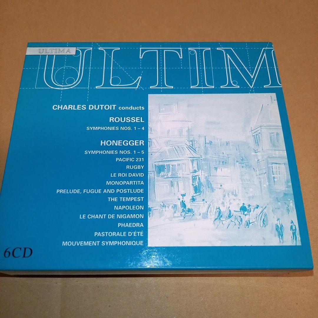 

[USED] Dutoit s Roussel & Honegger: Complete Symphonies, etc. 6CD