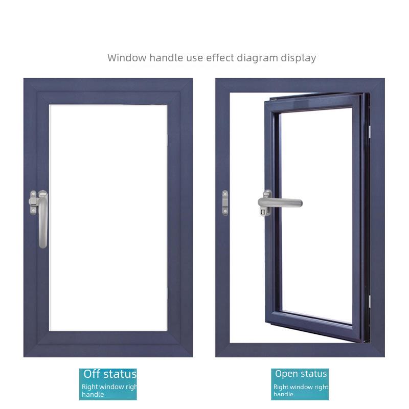 Aluminum Alloy Casement Window Handle for 50 Type and Sliding Doors