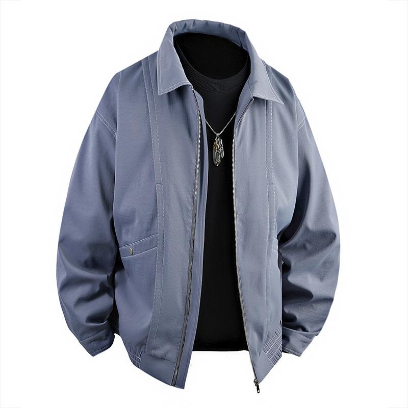 Jacket Men's Workwear Autumn and Winter Loose Jacket Windproof Assault Windbreaker Thin Style American Sports Jacket