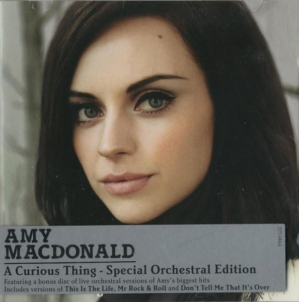 CD AMY MACDONALD A Curious Thing 2756846 Melodramatic Re 2010 Европа Рок Б/У