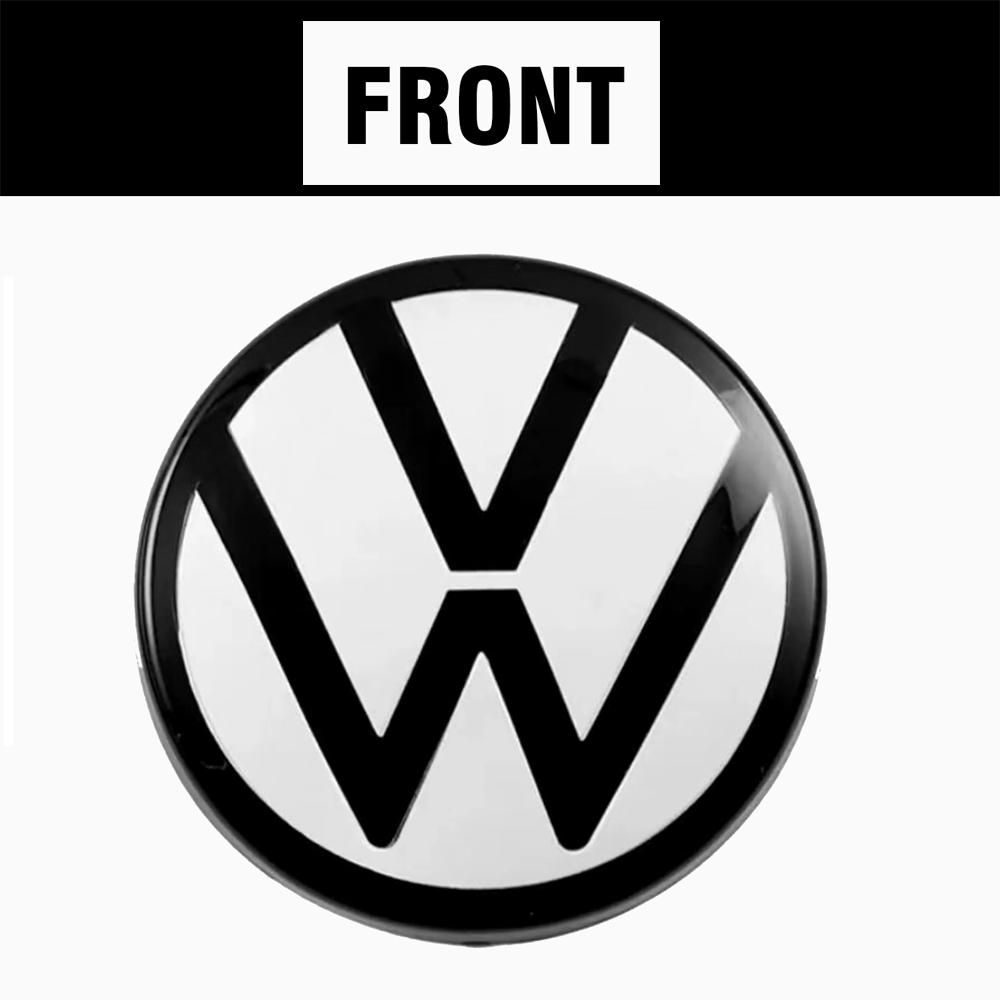 For Volkswagen VW 1/2Pc For Volkswagen VW Golf 6 MK6 MK8 Golf 7 MK7 7.5 Golf 8 VARIANT Car Front Hood Emblem Boot Badge Front Grille Logo Sticker