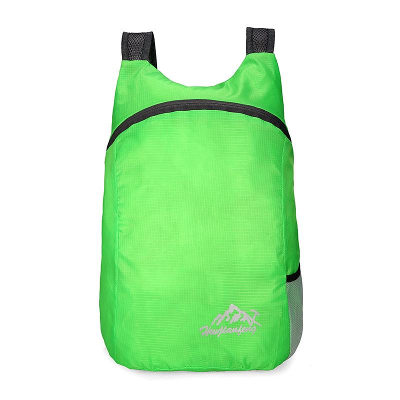 Foldable Water-Repellent Travel Backpack: Large Capacity Outdoor & School Bag for Men and Women