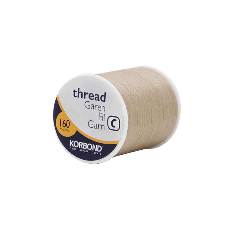Korbond Polyester Thread Natural 160m
