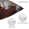 Christmas Cats  Adorable Kittens in Festive Pillowcases  Cute Funny Pillow Case For Sofa Bedroom Home Decor Comfy Pillow Cover