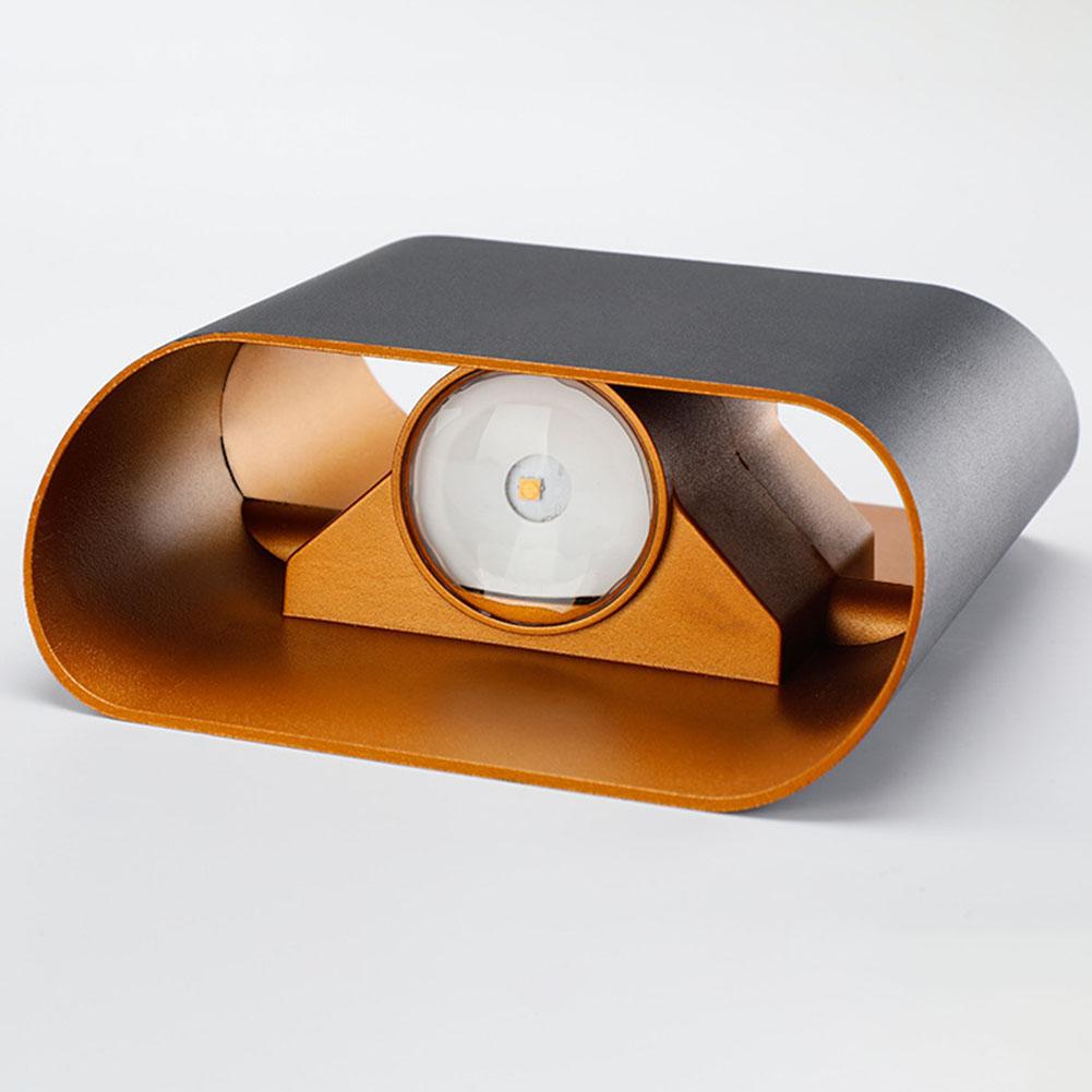 IP65 LED Wall Lamp Outdoor Waterproof Up and Down Wall Light Aluminum AC86-265 Indoor Bedroom Living Room Stairs Wall Lights