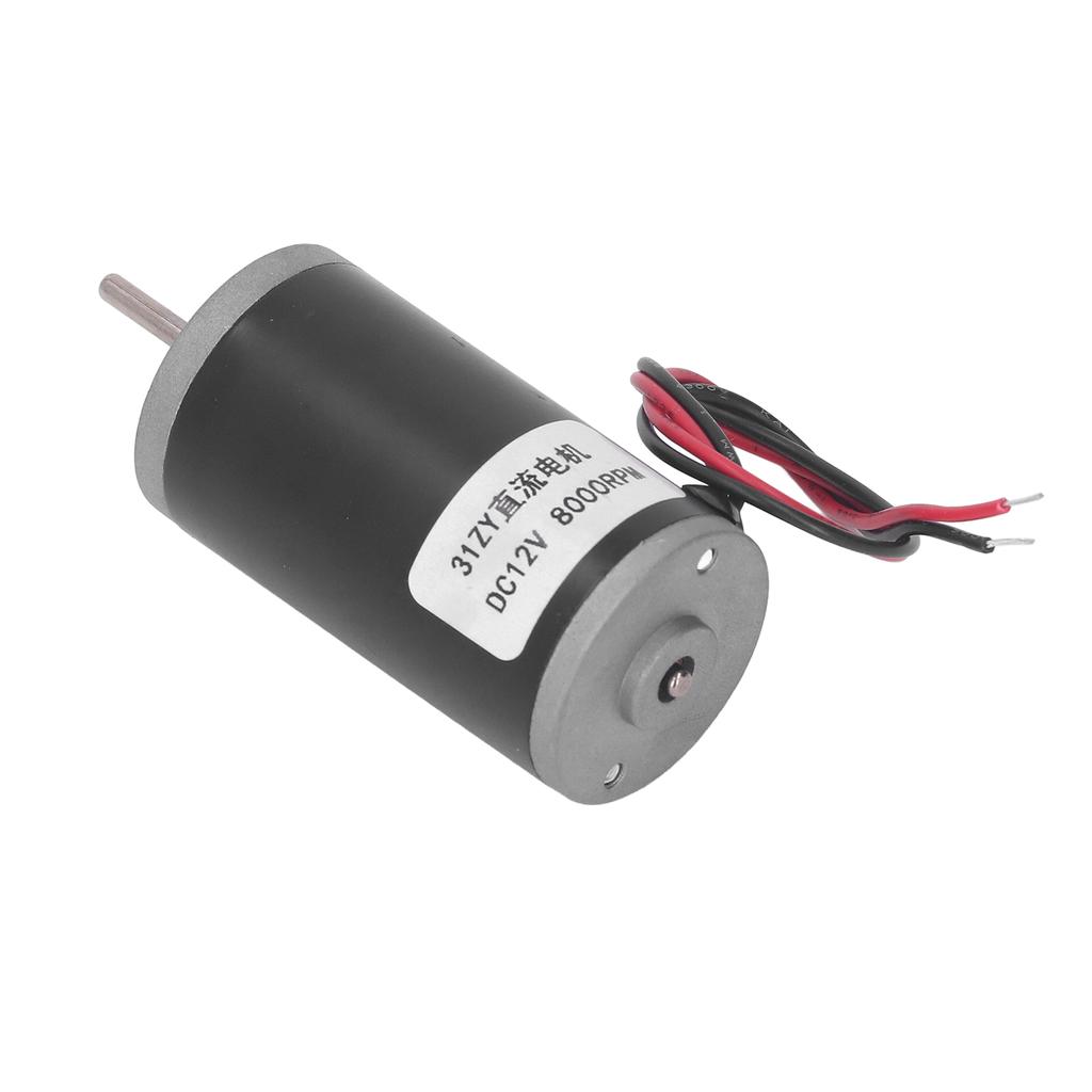 Motore a Magneti Permanenti CC 12V Reversibile CW CCW Grande Torsione Alta Velocità Motore Elettrico 8000RPM