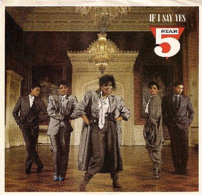 7inch Record FIVE STAR  If I Say Yes 50837R RCA 1986 US Pop Used
