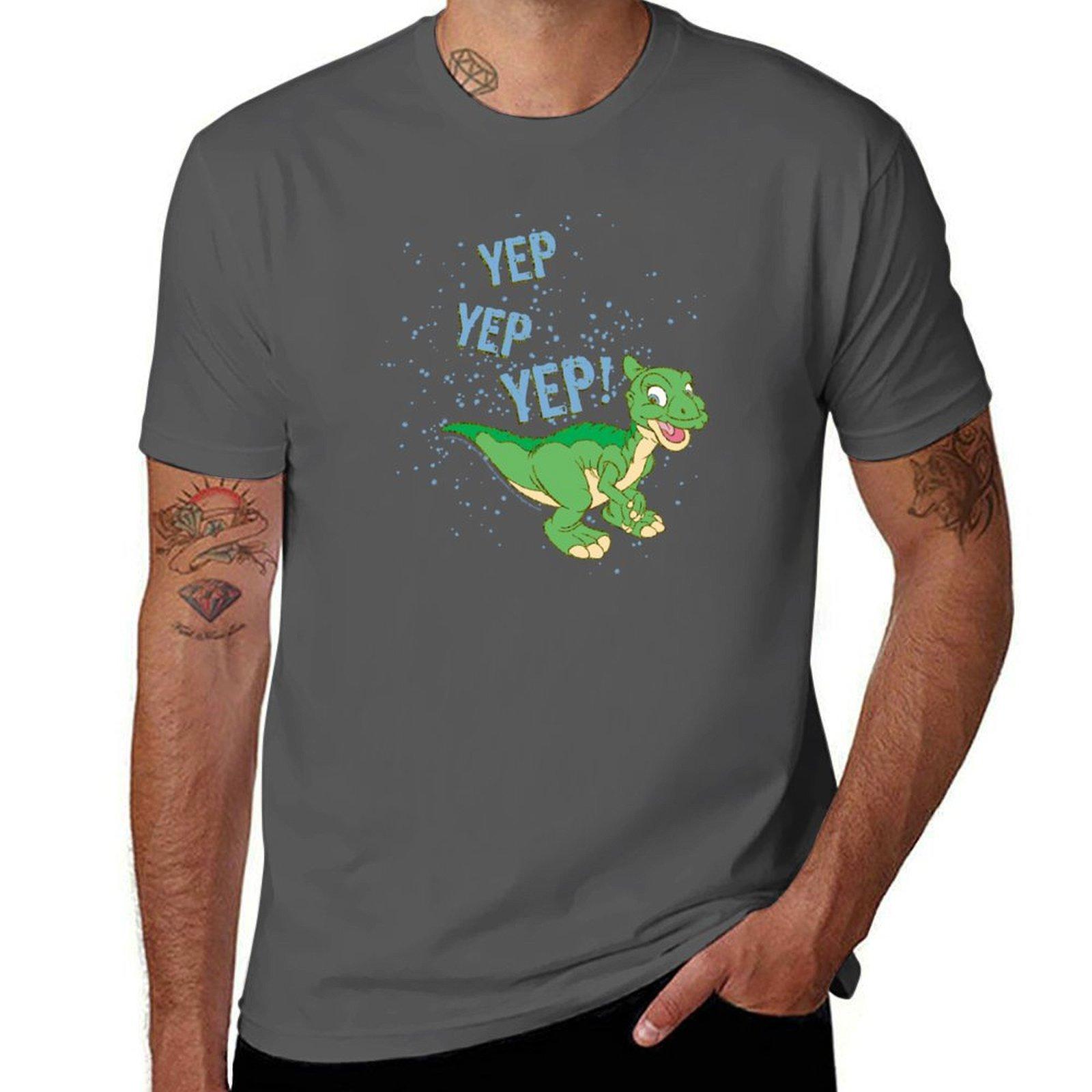 

Land Before Time Ducky Yep Yep Yep Sprinkle T-Shirt man t shirt luxury t shirt man designer t shirt man cotton T-Shirt 4XL