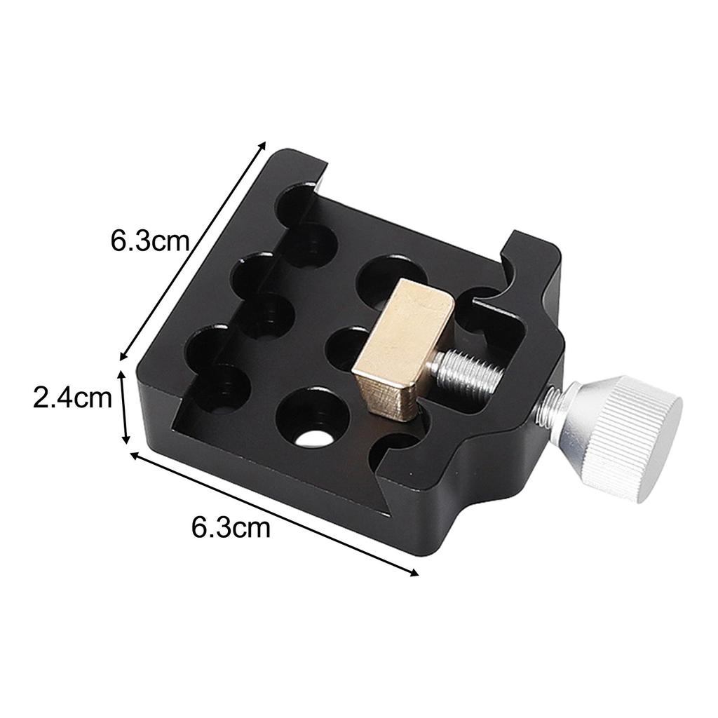 Telescope Adapter Mount Base Metal for Rail Bar Plate Telescopes and Cameras