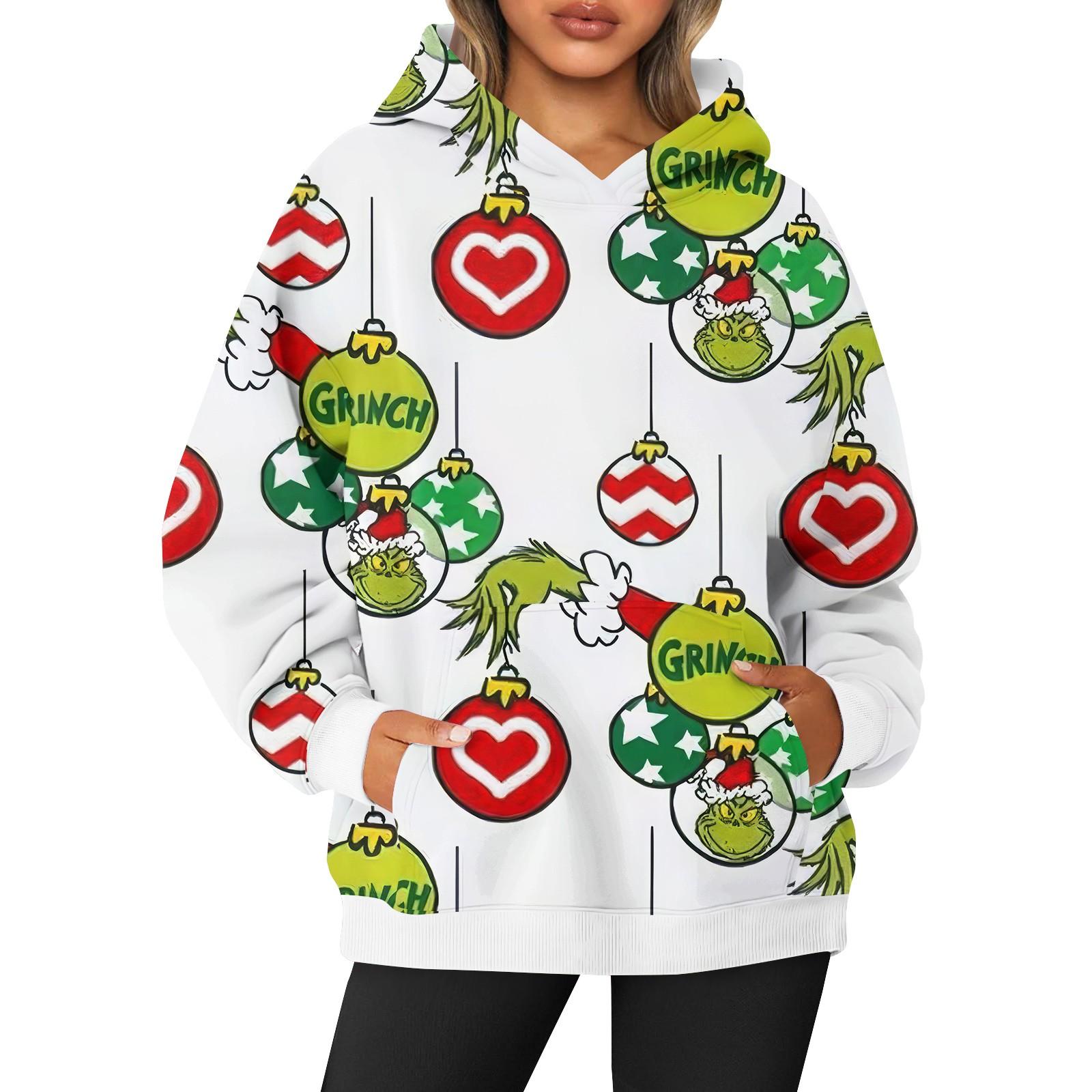 

Женская толстовка с капюшоном и круглым вырезом, длинными рукавами и цветочным принтом XL белый