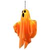 Hanging Halloween Decoration - AIMOONSA - Ghost - 50x40 Cm - Waterproof Polyester - Works On 3 Batteries