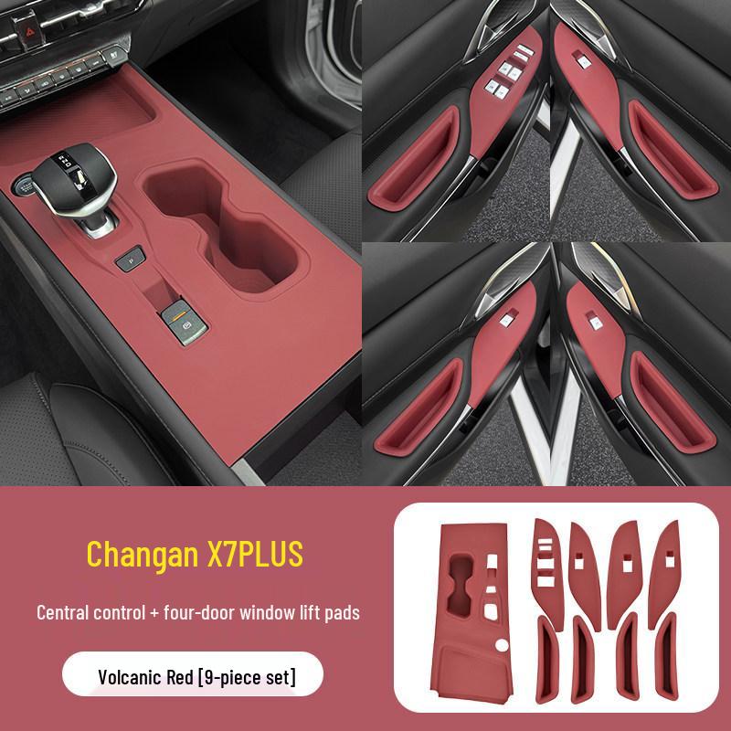 Changan X7 Plus Console & Door Handle Silicone Protection Pads