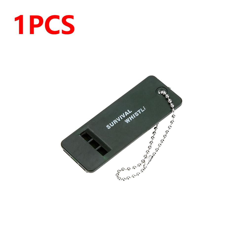 

High Decibel Emergency Survival Whistle 3-Frequency Whistle Portable Keychain Camping Hiking Survival Whistle Outdoor Tools
