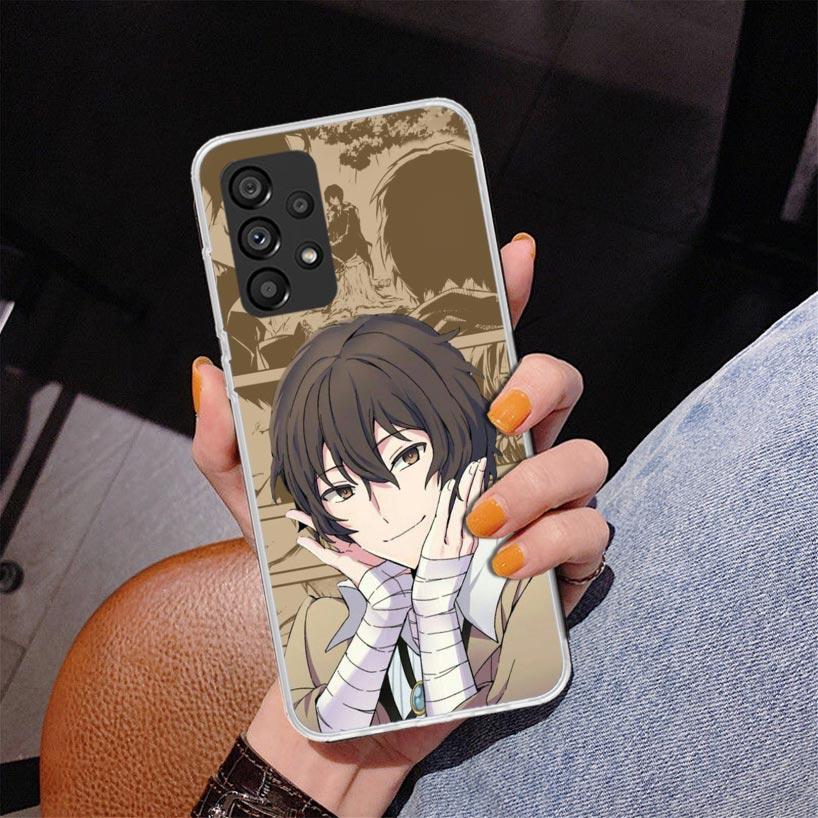 

Постер Bungo Stray Dogs Чехол для телефона с аниме для Samsung Galaxy A17 A16 A15 A14 A13 A57 A56 A55 A54 A53 A37 A36 A35 A34 A33 A26 A25 Samsung A07