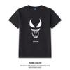 2024 New  T-shirt Men's Venom Print Cotton Tshirt Spiderman Summer Short Sleeved Clothes Y2k Fashion Daily Tees Tops