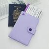 Multi-layer Passport Storage Bag Wallet Passport Holder Document Passport Storage Clip  Business