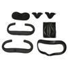 6PCS VR Face Cushion Pad Prevent Fogging Plastic Frame Lens Protector Nose Pad Protective Cover Set for Quest 2
