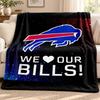 Manta de los Buffalo Bills Manta de Franela Suave Acogedora Felpa Manta para Sofá Cama Ligera Decoración del Hogar Camping al Aire Libre