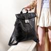 2025 New Fashionable Diamond Pattern Handbag, Niche High-End Backpack, Lightweight Large-Capacity Backpack for Traveling