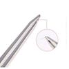 2PCS Stainless Steel Eyebrow Tweezer Colorful Multi-purpose Eyelash Extension Clip Makeup Tools Hairs Puller Facial Care